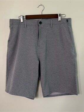 Veece Men’s 34 Shorts Grey Beige Lightweight Golf Work Summer U7